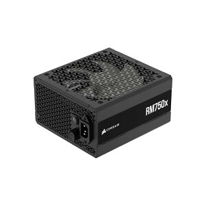 CORSAIR RM750x 2024�N���f�� PC�d�����j�b�g 750W ATX3.1 PCIe5.1�Ή� 80PLUS Gold�F�� �t�����W�����[ 12VHPWR�P�[�u���t�� CP-9020285-JP