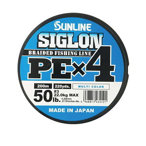 �T�����C��(SUNLINE) ���C�� �V�O���� PEx4 200m 5�F 3�� 50LB J