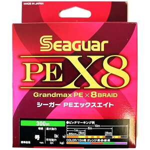 �V�[�K�[(Seaguar) ���C�� PE���C�� �V�[�K�[ PE X8 �ނ�pPE���C�� 300m 3�� 48lb(21.8kg) �}���`