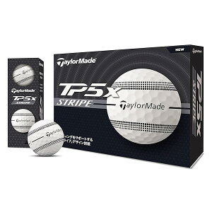 �e�[���[���C�h(TAYLOR MADE) TMJ24 TP5x Stripe JPN dz �e�B�[�s�[�t�@�C�u �G�b�N�X �X�g���C�v �S���t�{�[�� �z���C�g