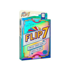 Flip 7�A���Ȃ��̉^�Ɛ헪�������ċ��ɂ̃u�����h�A�y�[�X�̑������Ő��̂���J�[�h�Q�[���A�����Ɋw�ׁA�ȒP�ɋ����邱�Ƃ��ł��܂��B�Q�[���i�C�g�A3�l�ȏ�̃v���C���[�A�Ώ۔N��8��