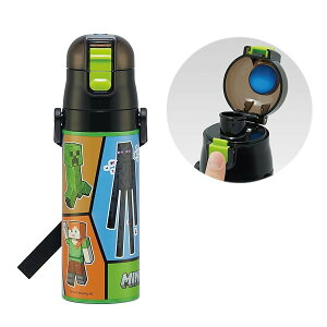 �X�P�[�^�[(Skater) ���� �q���p ������ 470ml �}�C���N���t�g 25 Minecraft �j�̎q �ۗ��p �X�e�����X �y�ʃ^�C�v waterbottle �X�|�[�c�{�g�� �L�b�Y ���ǂ� ���r SDC4-A
