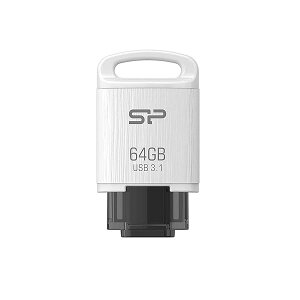 �V���R���p���[ USB������ Type-C 64GB USB3.1 (Gen1) �z���C�g C10 SP064GBUC3C10V1W