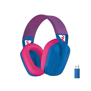 Logicool G �Q�[�~���O�w�b�h�Z�b�g G435 ���C�����X �w�b�h�Z�b�g LIGHTSPEED & Bluetooth �y�� 165g �����}�C�N 18���ԘA���g�p USB �h���O�� Dolby Atmos�Ή� �w�b�h�z�� PC PS4 PS