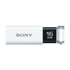 �\�j�[ USB������ USB3.1 16GB �z���C�g �L���b�v���X USM16GUW [�������K�i]