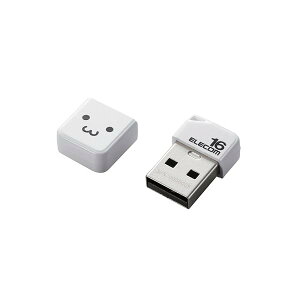 �G���R�� USB������ 16GB USB2.0 ���^ �X�g���b�v�z�[�� �L���b�v�t�� �z���C�g MF-SU2B16GWHF