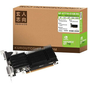 ���l�u�� NVIDIA GeForce GT 710 ���� �O���t�B�b�N�{�[�h 1GB �q�[�g�V���N �t�@�����X �y�������K�i�z GF-GT710-E1GB/HS