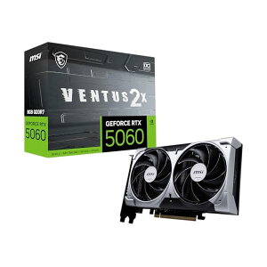 MSI GeForce RTX 5060 8G VENTUS 2X OC �O���t�B�b�N�X�{�[�h VD9187