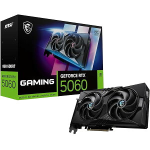 MSI GeForce RTX 5060 8G GAMING OC �O���t�B�b�N�X�{�[�h VD9202