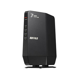 BUFFALO Wi-Fi 7(11be)�Ή��f���A���o���hWi-Fi���[�^�[ 5764+688Mbps AirStation WSR6500BE6P-BK [�u���b�N]