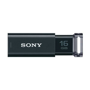 �\�j�[ USB������ USB3.1 16GB �u���b�N �L���b�v���X USM16GUB [�������K�i]
