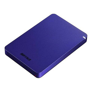 BUFFALO USB3.1(Gen.1)�Ή� �ϏՌ��|�[�^�u��HDD 1TB �u���[ HD-PGF1.0U3-BLA