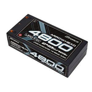 �W�[�t�H�[�X Arrow Head Lipo 7.4V 4800mAh 120C/240C RC�J�[�pLiPo�o�b�e���[ GFG017 ���{���K�i