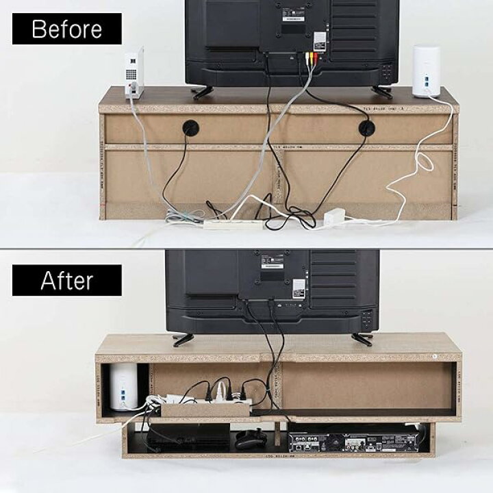 楽天市場】【32-50V 大型テレビ用 】 白井産業 テレビ台 ローボード 