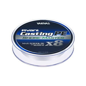 VARIVAS(�o���o�X) PE���C�� �A�o�j �L���X�e�B���OPE �}�b�N�X�p���[ X8 �V���A�}�X�^�[ 200m 1.2�� 24.1lb 8�{ �z���C�g
