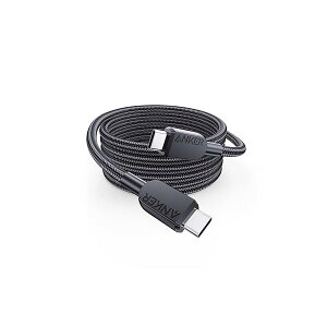 Anker USB-C & USB-C P[u (ϋviC) 1.8m ubN 240W Galaxy iPad Pro/Air MacBook Pro/Air eΉ