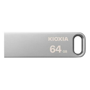 KIOXIA(LINVA) Ń USBtbV 64GB USB3.2 Gen1 őǏox100MB/s T|[gKi KLU366A064G