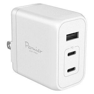 dqH PD65WΉ AC[d USB x3|[g iUSB-C x2AUSB-A x1j܂肽ݎvO Permier PR-AP146UC2 }[dΉ ACA_v^[ GaN KE̗p PSEZpK PPS P