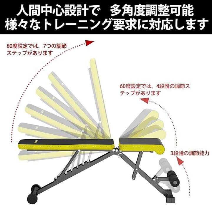 楽天市場】【日本企業】トレーニングベンチ インクラインベンチ 