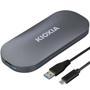 LINVA KIOXIA SSD Ot 500GB USB3.2 Gen2 őǏox 1,050MB/b y iPhone 15 / 15 Pro / PS4 / PS5 mFς z Y3tbV A~➑ pX[h