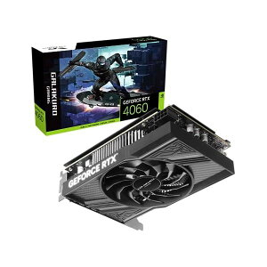 lu NVIDIA GeForce RTX4060  OtBbN{[h GDDR6 8GB ڃf yKiz GG-RTX4060-E8GB/SF