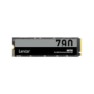 Lexar SSD PCIe Gen4x4 M.2 NVMe 2280 OtFMV[g PS5mFς R:7400MB/s W:6500MB/s NM790 ϋv3D NAND Ki [J[5N 2TB