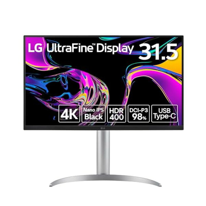 楽天市場】LG モニター ディスプレイ 32UQ850V-W 31.5インチ/IPS Black  