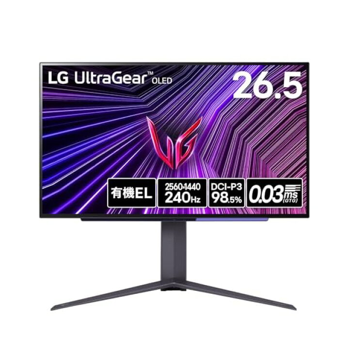 楽天市場】【VGP 2025 金賞】LG ゲーミング モニター UltraGear OLED 