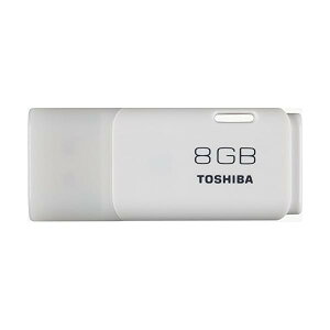 TOSHIBA USB������ 8GB USB2.0 �L���b�v�� �z���C�g (�������K�i) TNU-A008G