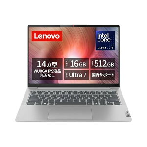 Lenovo m[gp\R p\R core ultra IdeaPad Slim 5 14.0C` CeR Core? Ultra 7 vZbT[ 155H 16GB SSD512GB Windows11 obe[쓮20.