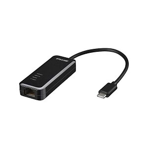 obt@[ BUFFALO LLANA_v^[ LUA4-U3-CGTE-BK ubN Giga Type-C USB3.1(Gen1)Ή