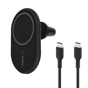 Belkin MagSafeΉ CXԍڏ[d 7.5W GARop USB-C to CP[u(1.2m)t (VK[`[W[ʔ) iPhone 16/15/14/13/12V[YΉ ubN WIC004btBK
