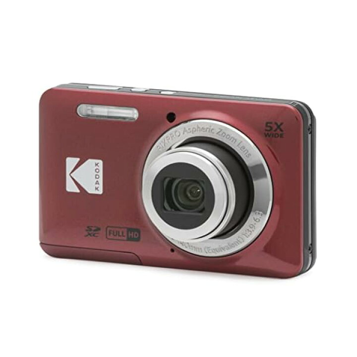 楽天市場】KODAK (コダック) PIXPRO 使いやすい ズーム FZ55-RD 16MP 