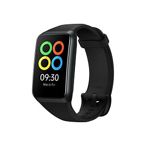 OPPO Band 2 �}�b�g�u���b�N �X�}�[�g�E�H�b�` 1.57�C���` �L�@EL ��^�f�B�X�v���C �Œ�14���Ԃ̃o�b�e���[���C�t �����[�d �������j�^�[ ���N�Ǘ� OBB215 BK