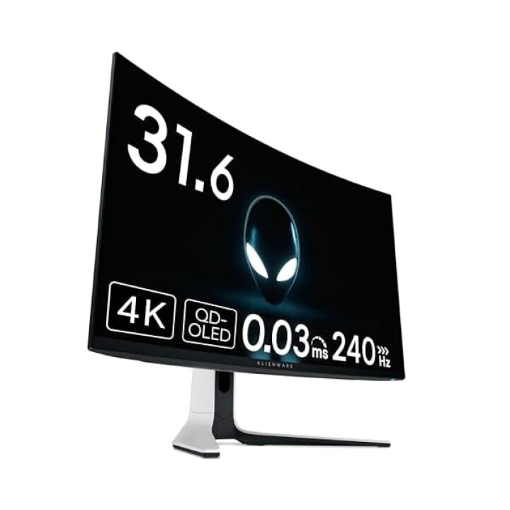 楽天市場】Dell AW3225QF 32インチ 曲面 有機EL Alienware ゲーミング 