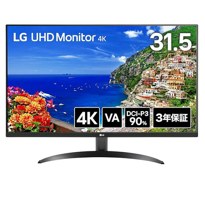 楽天市場】LG モニター ディスプレイ 32UR500K-B 31.5インチ / VA / 4K 