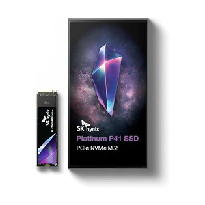 GXPCnCjbNX(SK hynix) Platinum P41 2TB PCIe NVMe Gen4 M.2 2280  SSD / PS5mF / SHPP41-2000GM-2 / ǂݍ ő7,000MB / 5N / y