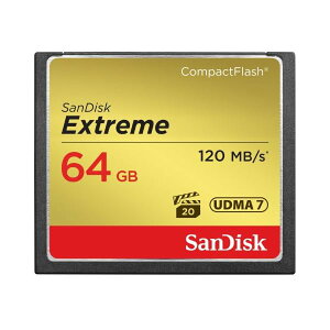 Sandisk ( TfBXN ) 64GB RpNgtbV[J[h EXTREME ( őǍ 120MB/s ő发 85MB/s ) SDCFXSB-064G-G46 m COpbP[W n