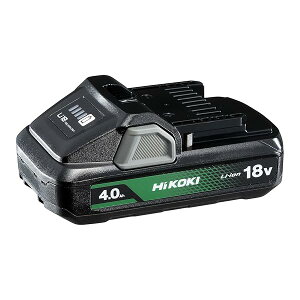 HiKOKI(�n�C�R�[�L) 18V 4.0Ah ���^���`�E���C�I���d�r �c�ʕ\�������v�t BSL1840M 0037-8677