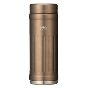 シービージャパン(CB JAPAN) 水筒 直飲み 真空断熱 2層構造 テフロン加工 ベージュ 410ml カフア コーヒー ボトル QAHWA
