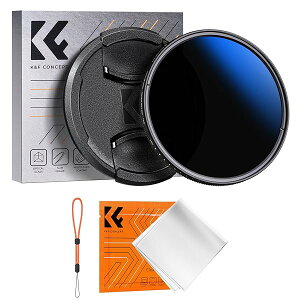 K&F Concept 67mm ND2-ND400 NDtB^[ ʒ 9iK߉\ YLbvt wKX 18wR[eBO g N[jONXt BeɍœKiNANO-K V[Yj