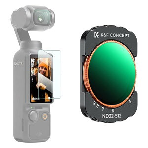 K&F Concept DJI OSMO Pocket 3pCNDtB^[ ND32-ND512 NDtB^[ Cz ֗ ʒ AGCwKX RgXg 28wimR[eBO h