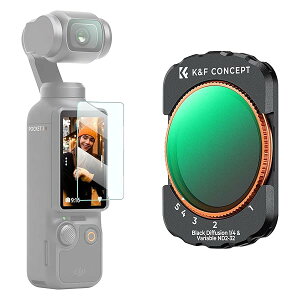 K&F Concept DJI OSMO Pocket 3pCtB^[ ND2-32&1/4ubN~Xg @\tB^[ ꖇ ʒ \tg Cz ֗ AGCwKX 28wimR[eBO hh