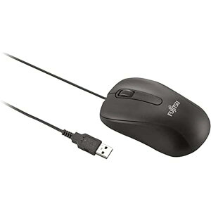 xm Fujitsu M520 mice USB Optical 1000 DPI Ambidextrous