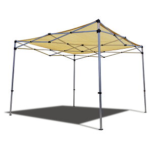 シェードテント 3m×3m カラー全3色 かんたん日除けテント 簡易ガゼボ パーゴラ風テント 熱中症対策 イベント バーベキュー プール ガーデン ドックラン 砂場 待機場 洗車時など 簡易