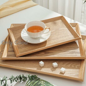 木製トレー 40cm*30cm*3cm　トレイ￥/天然木￥/お茶￥/長角膳