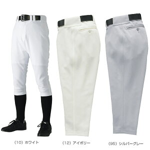 エスエスケイ野球 メンズ レディース 野球ウェア ユニフォーム スラックス ゲーム用ショートフィットパンツ ホワイト 白 グレー 灰色 送料無料 SSK UP015S