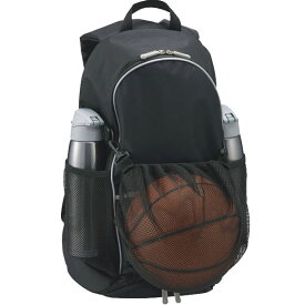 30L モルテン メンズ レディース ネット付き バックパック30 バスケットボールバッグ 鞄 リュックサック デイパック バッグ ブラック 黒 送料無料 molten LA0032