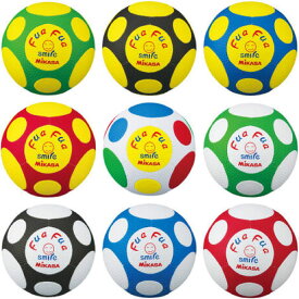 4号 ミカサ ジュニア キッズ ふぁふぁサッカー fuafua ふぁふぁサッカーボール やわらかい 柔らかい 痛くない ホワイト 白 ブラック 黒 イエロー 黄色 送料無料 MIKASA