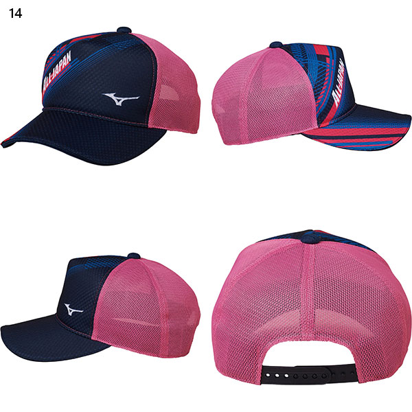 SALE／60%OFF】メンズ レディース オールジャパン テニス用品 帽子 Mizuno 62JW0X55 スナップバック ミズノ キャップ  JAPAN ALL クラシック メンズウェア